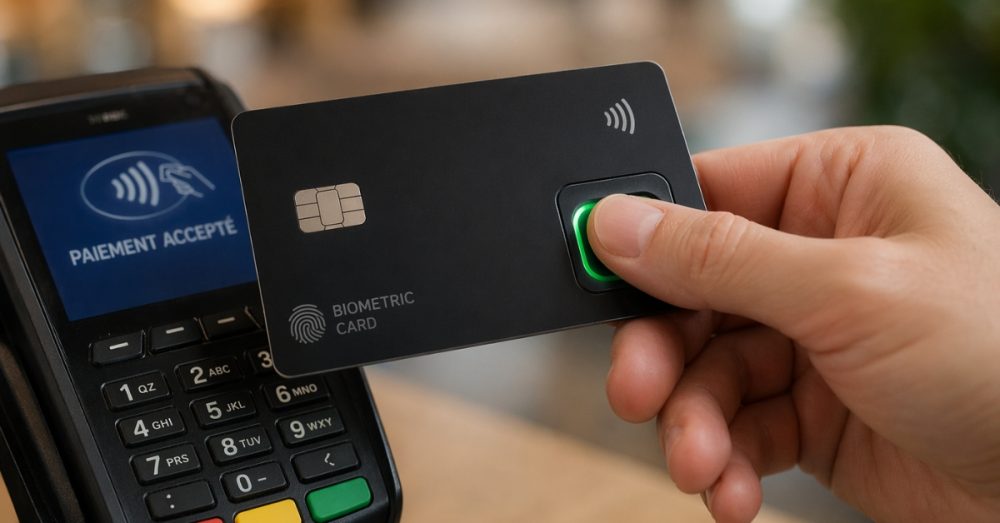Carte bancaire biométrique : comment elle peut remplacer le code
