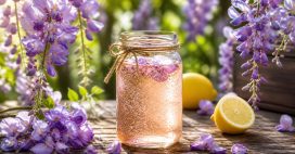 Limonade de glycine : la recette naturelle et gratuite