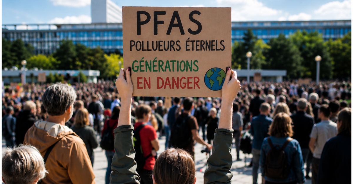 PFAS : l'État attaqué pour son inaction face aux polluants éternels