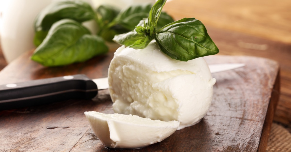 la mozzarella di buffala