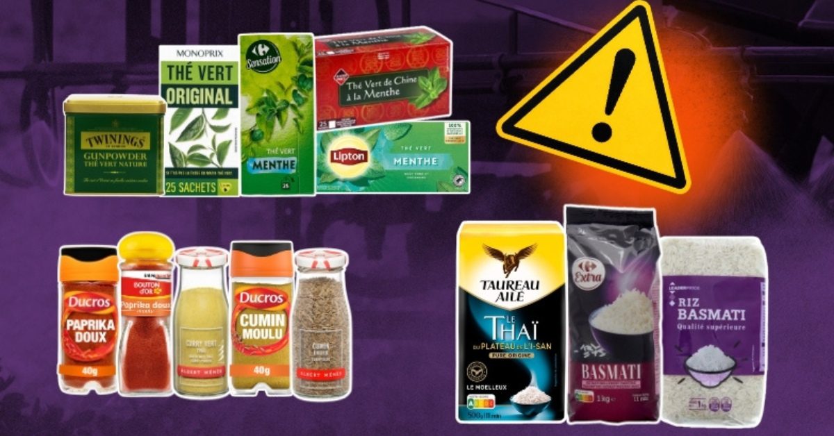 Alerte aux pesticides interdits dans les aliments en Europe Alerte aux pesticides interdits dans les aliments en Europe