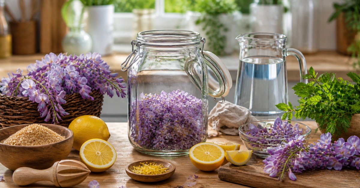 La glycine peut se transformer en limonade maison