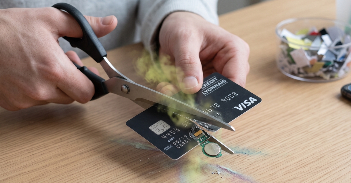 Découper sa carte bancaire périmée ne sert à rien
