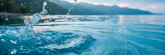 Une goutte d’eau de mer, des milliards de vies