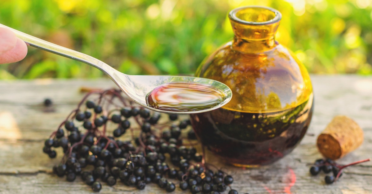 vinaigre de baies de sureau