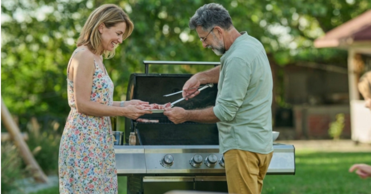 barbecue à gaz