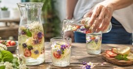 Mettez des fleurs dans vos boissons : une bonne idée fraîcheur ! Mettez des fleurs dans vos boissons : une bonne idée fraîcheur !