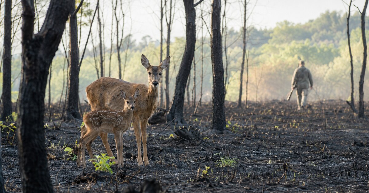 « Pas de fusils sur les cendres » : la pétition qui réclame un répit pour les animaux après les incendies « Pas de fusils sur les cendres » : la pétition qui réclame un répit pour les animaux après les incendies