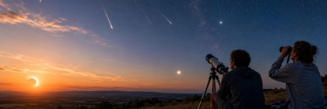 Éclipse et Perséides : ne manquez pas le double spectacle du 12 août
