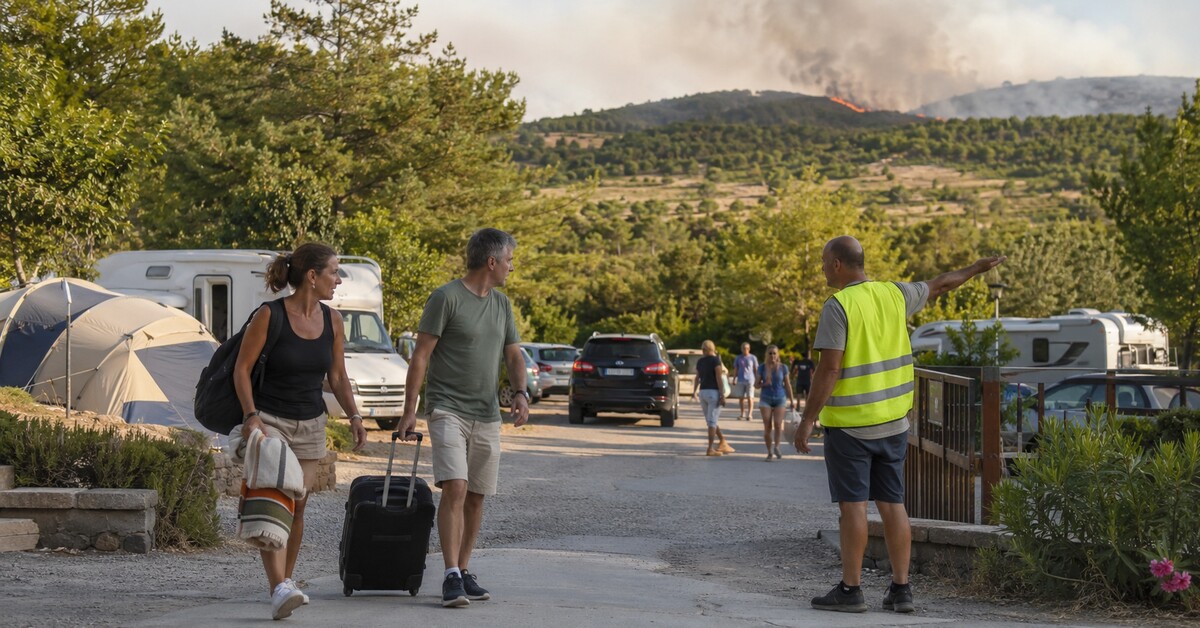 Feux de forêt : quels droits après une évacuation ? Feux de forêt : quels droits après une évacuation ?