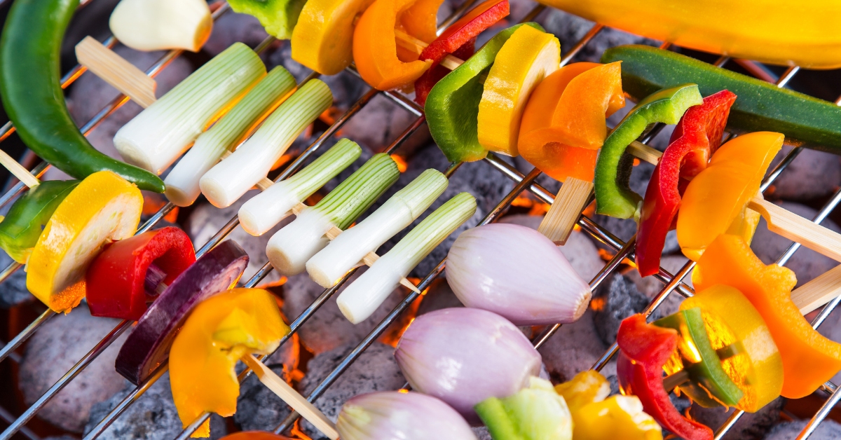 légumes au barbecue