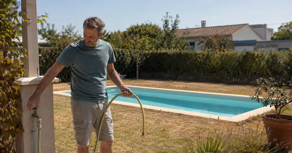 Piscine et sécheresse : ce qu'il faut savoir sur les restrictions d'eau en vigueur Piscine et sécheresse : ce qu'il faut savoir sur les restrictions d'eau en vigueur