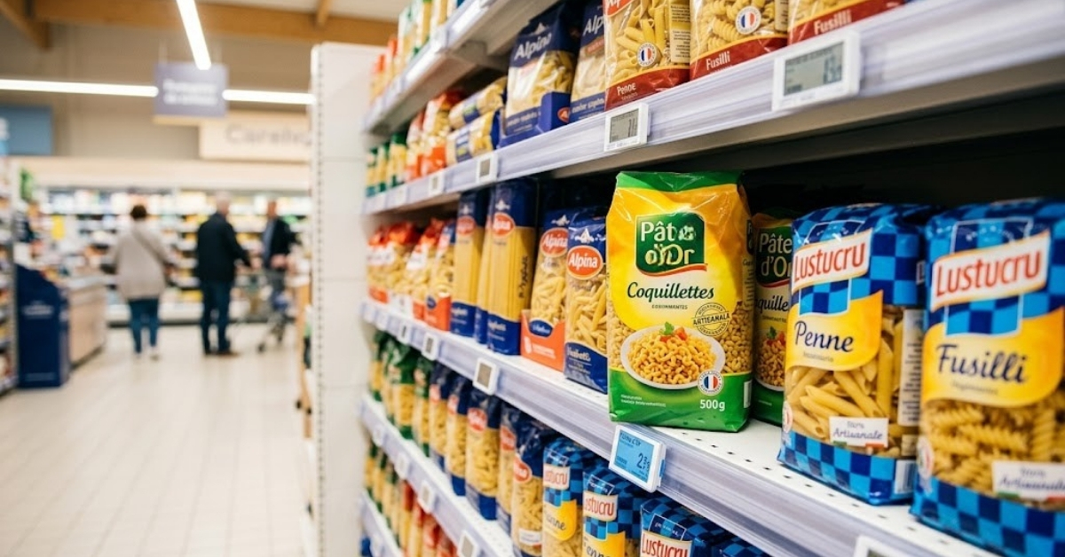 Du cadmium a été détecté dans 80 % des pâtes analysées.