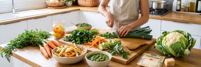 Cuisine anti-gaspi : donnez une seconde vie aux fanes, épluchures et tiges avec la méthode « de la racine à la feuille » !