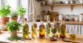 Huiles et vinaigres parfumés maison : gardez les saveurs de l’été toute l’année Huiles et vinaigres parfumés maison : gardez les saveurs de l’été toute l’année