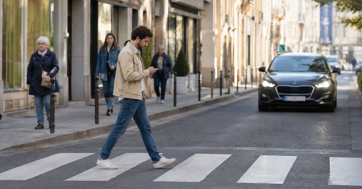 Piétons et smartphone : la mortalité en hausse – faut-il verbaliser les « smombies » ?