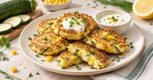 Blinis de courgette et maïs : la dernière recette pour dire au revoir à l'été Blinis de courgette et maïs : la dernière recette pour dire au revoir à l'été