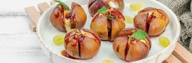 Figues au four au camembert ou au brie : la recette fondante au miel et aux herbes