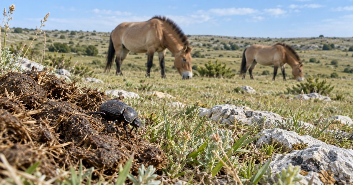 Pour comprendre la biodiversité des pâturages, des chercheurs ont suivi… les crottes