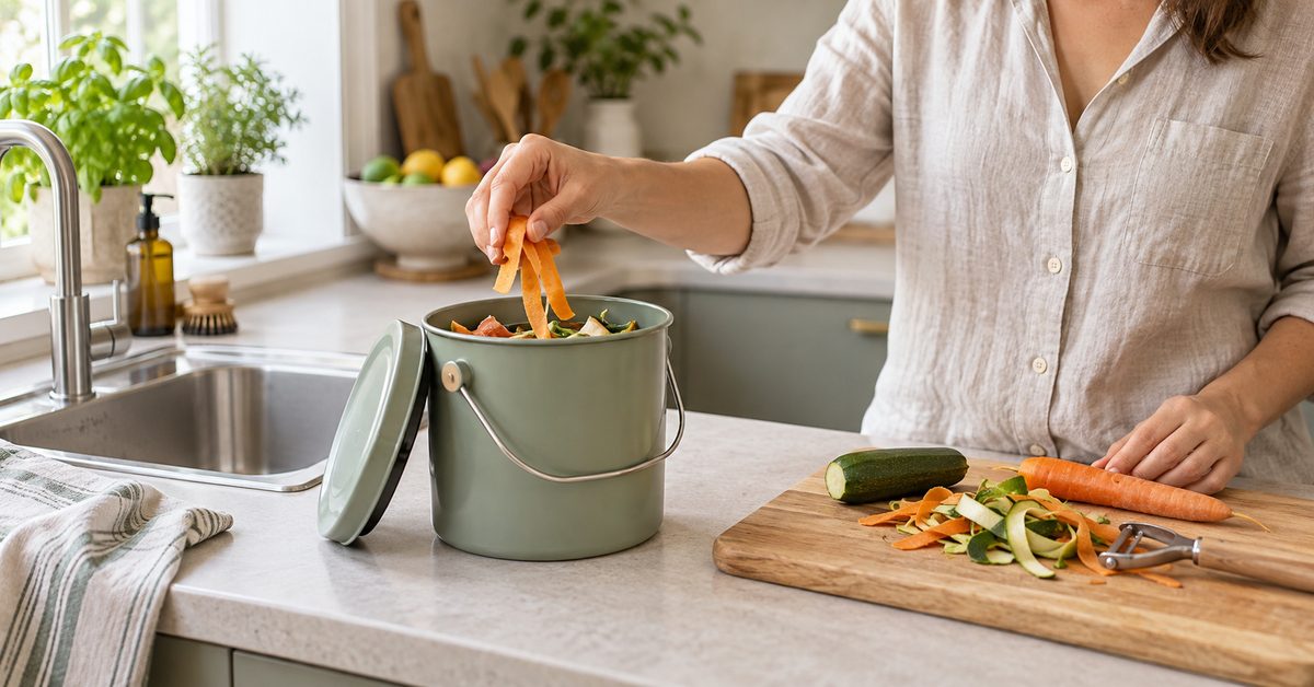 Composteur de cuisine sans odeur : 7 astuces pour bien débuter
