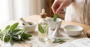 Sauge beauté : la plante de votre jardin qui remplace lotion et déodorant Sauge beauté : la plante de votre jardin qui remplace lotion et déodorant