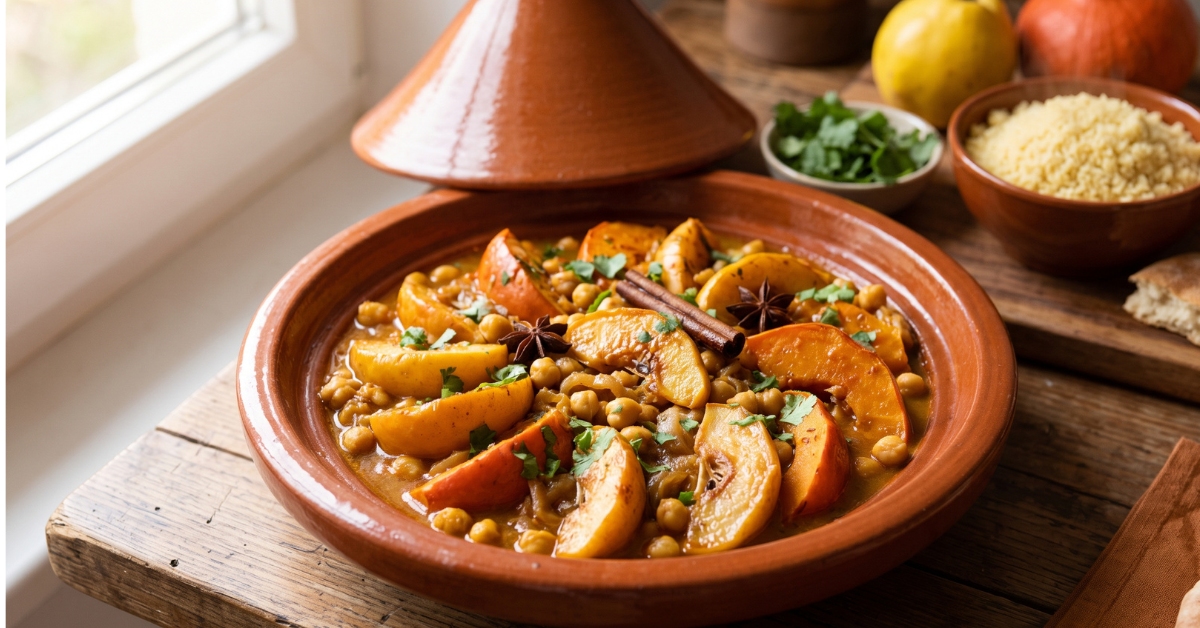Tajine d'automne vegetarien